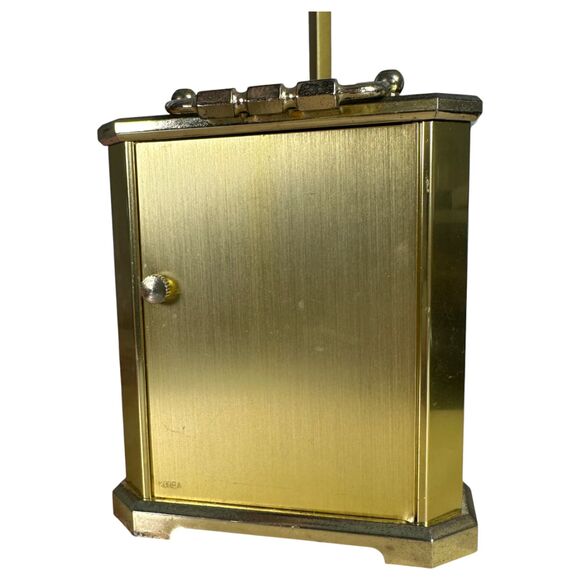 Elgin Vintage Quartz Gold Tone Desk Mantle Clock - parts not working - Picture 7 of 7